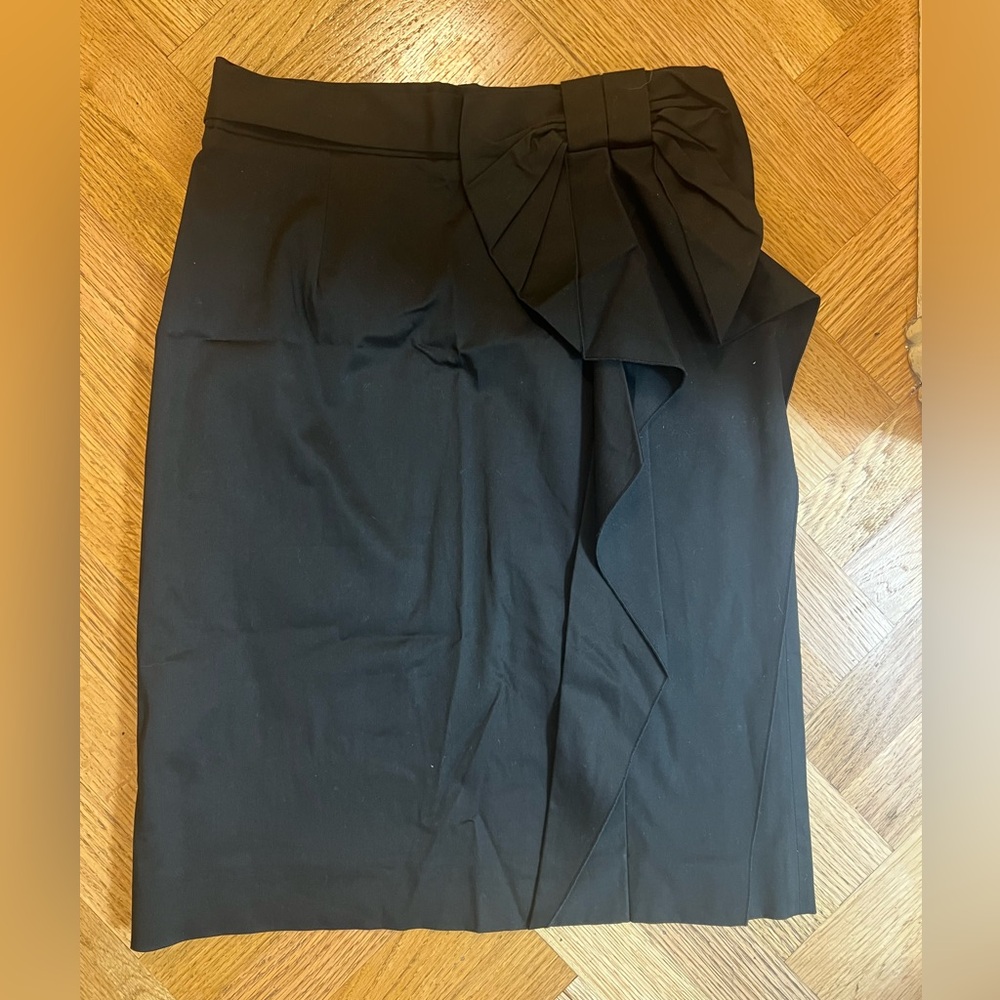 Red Valentino black skirt with bow